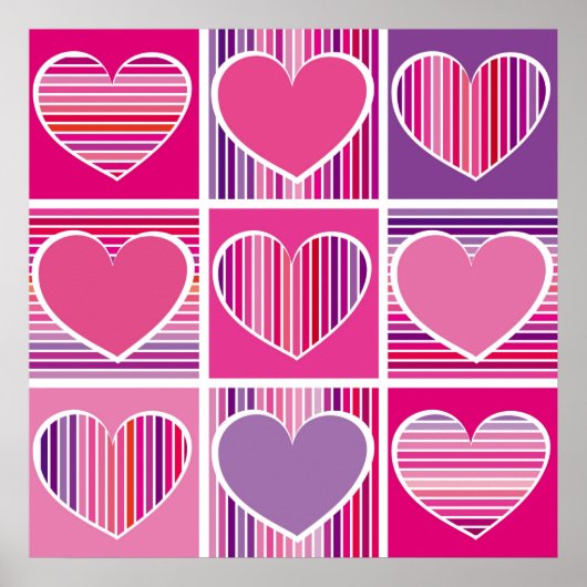 ハート ポスター (正面)