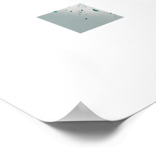 ハート ポスター (角)