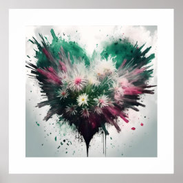 ハート ポスター