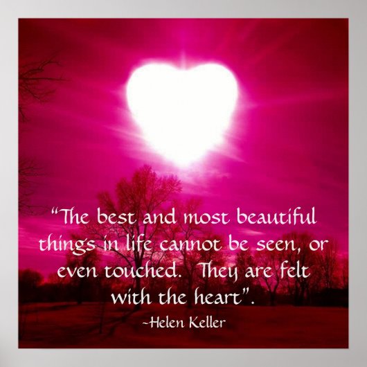 ハート ポスター (正面)