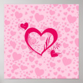 ハート ポスター (正面)