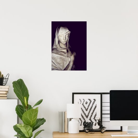 ハート ポスター (ホームオフィス)