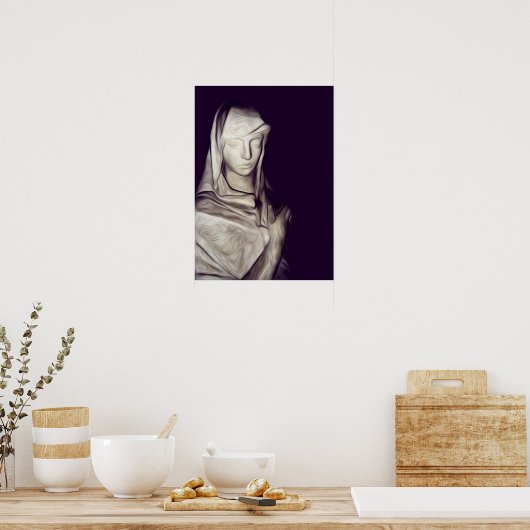 ハート ポスター (キッチン)