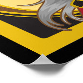 ハート ポスター (角)