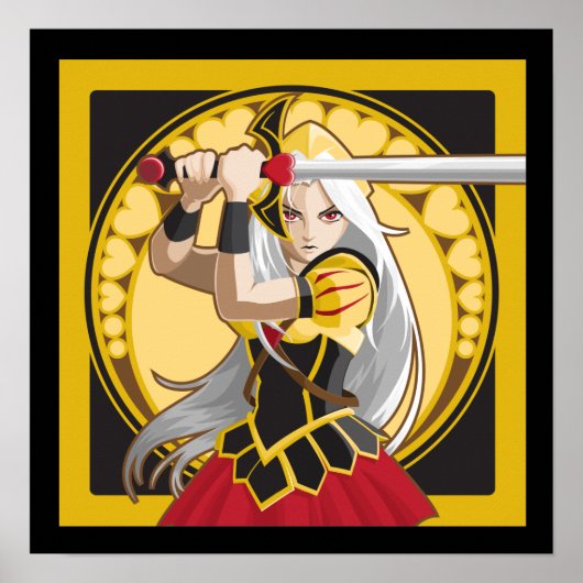 ハート ポスター (正面)