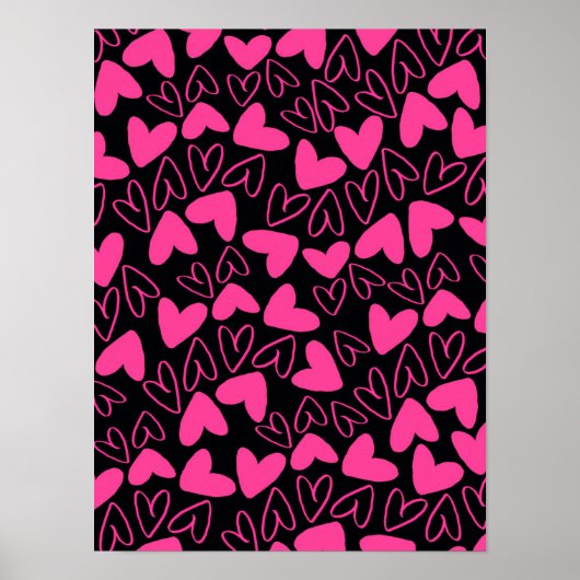 ハート ポスター (正面)