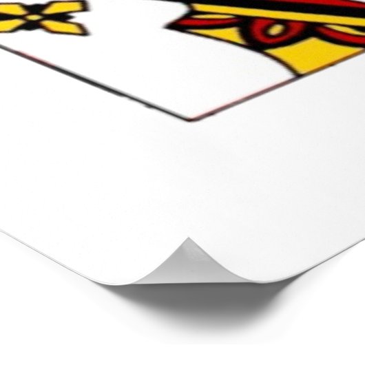 ハート ポスター (角)