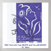 ハート ポスター (正面)