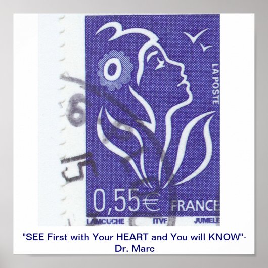 ハート ポスター (正面)