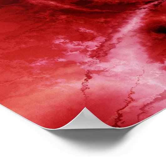 ハート ポスター (角)