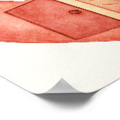 ハート ポスター (角)