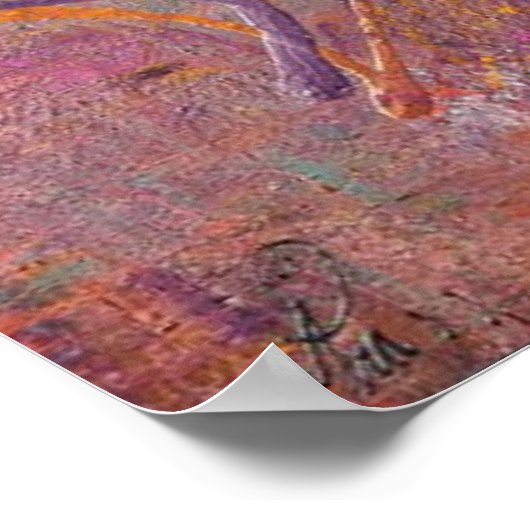 ハート ポスター (角)