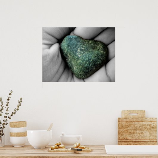 ハート ポスター (キッチン)