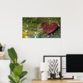 ハート ポスター (ホームオフィス)