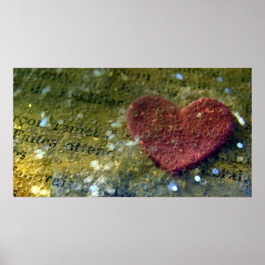 ハート ポスター (正面)