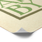 ハート ポスター (角)