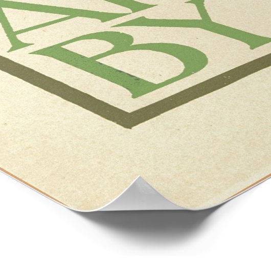 ハート ポスター (角)