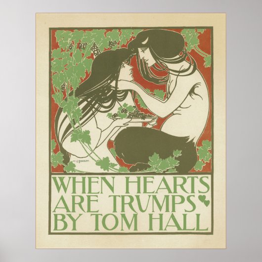 ハート ポスター (正面)