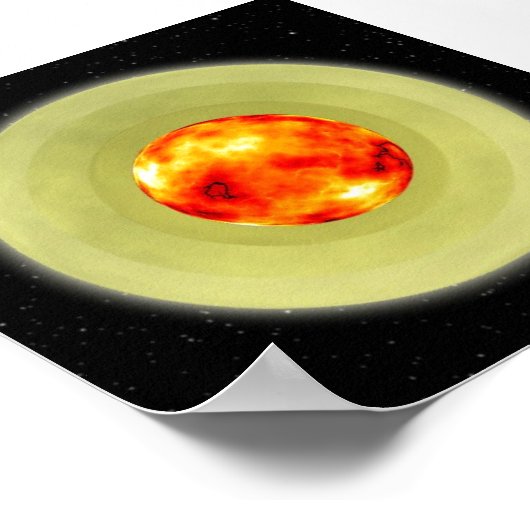 ハート ポスター (角)