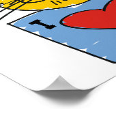 ハート ポスター (角)