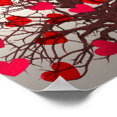 ハート ポスター (角)