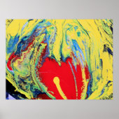 ハート ポスター (正面)