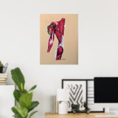 ハート ポスター (ホームオフィス)