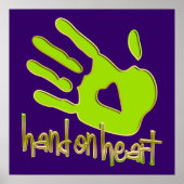 ハート ポスター (正面)