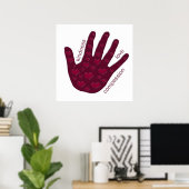 ハート ポスター (ホームオフィス)