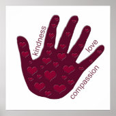 ハート ポスター (正面)