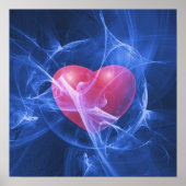 ハート ポスター (正面)