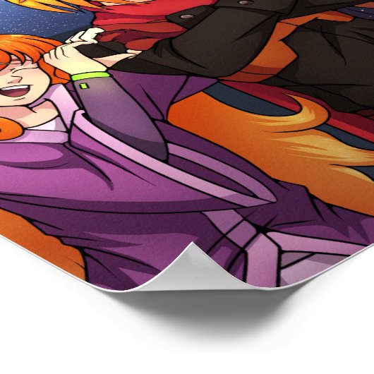 ハート ポスター (角)