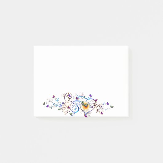 ハート ポストイット (正面)