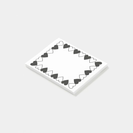 ハート ポストイット (アングル)