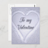 ハート ポストカード (正面/裏面)