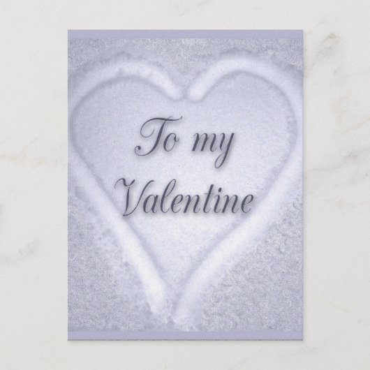 ハート ポストカード (正面)