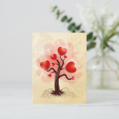 ハート ポストカード (スタンド正面)