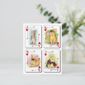 ハート ポストカード (スタンド正面)