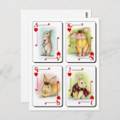 ハート ポストカード (正面/裏面)