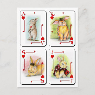 ハート ポストカード