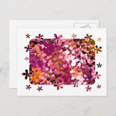 ハート ポストカード (正面/裏面)