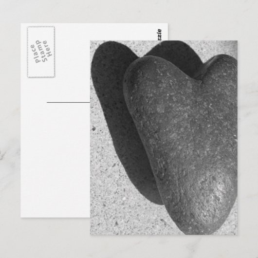 ハート ポストカード (正面/裏面)