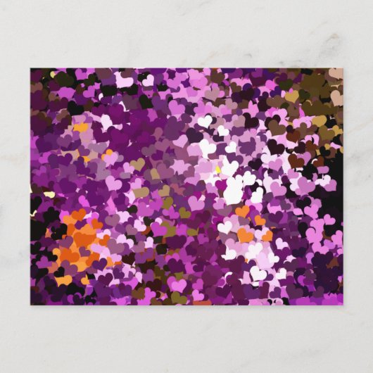 ハート ポストカード (正面)