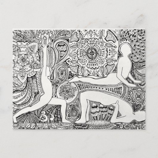 ハート ポストカード (正面)