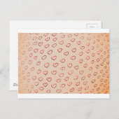 ハート ポストカード (正面/裏面)