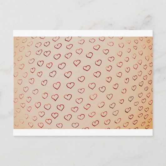 ハート ポストカード (正面)