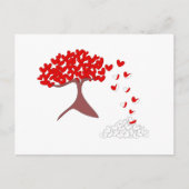 ハート ポストカード (正面)