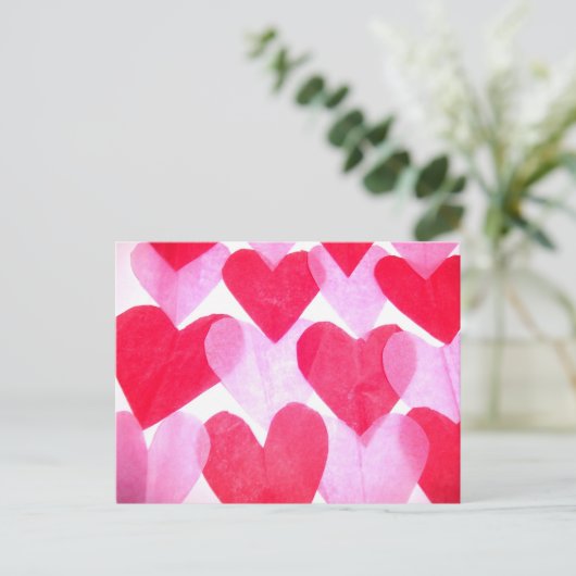 ハート ポストカード (スタンド正面)