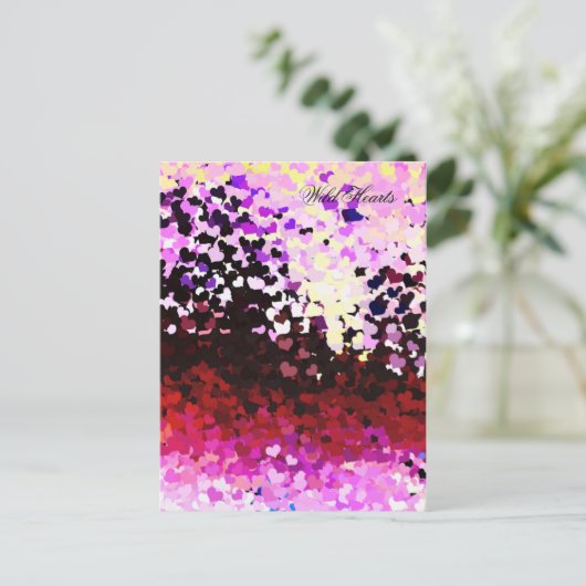 ハート ポストカード (スタンド正面)