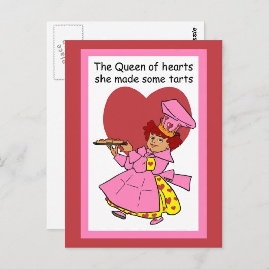 ハート ポストカード (正面/裏面)